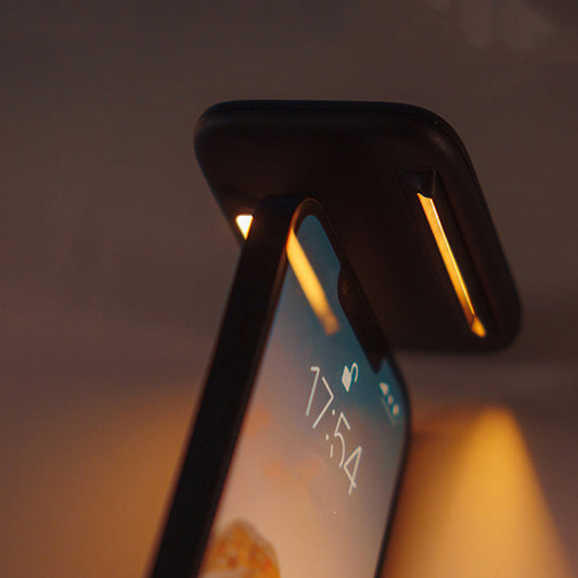 Chargeur induction aimanté 2en1 avec Lampe de nuit pour selfie