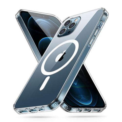 Coque transparente pour Iphone 14 compatible Magsafe